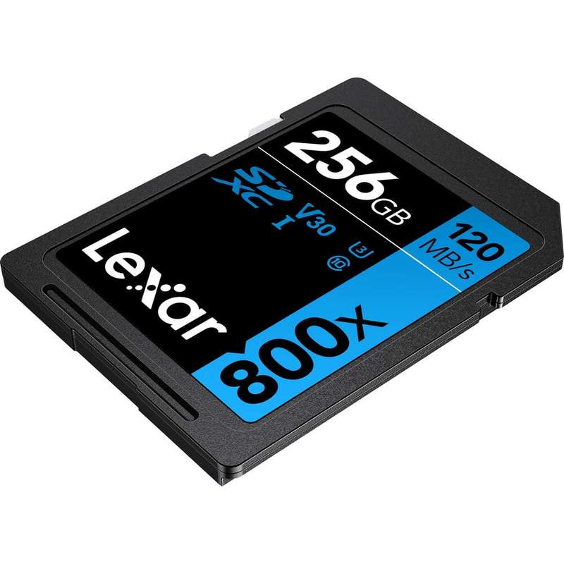 Lexar 800x High-Performance SD Memory Card - 256GB
