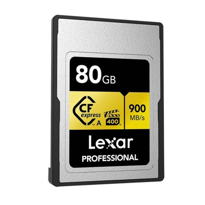 Lexar 80GB CF Express Type A - Gold Memory Card