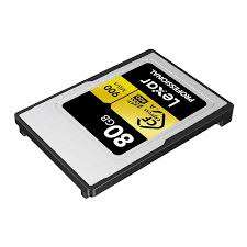Lexar 80GB CF Express Type A - Gold Memory Card