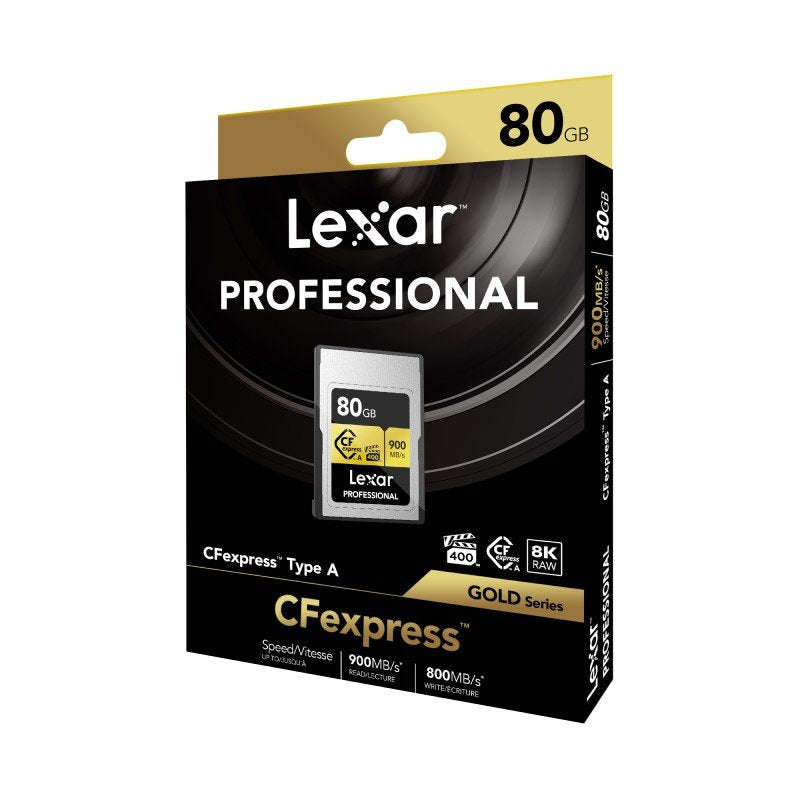 Lexar 80GB CF Express Type A - Gold Memory Card