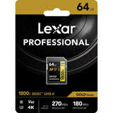 Lexar Professional 1800x UHS-II SDXC 64GB