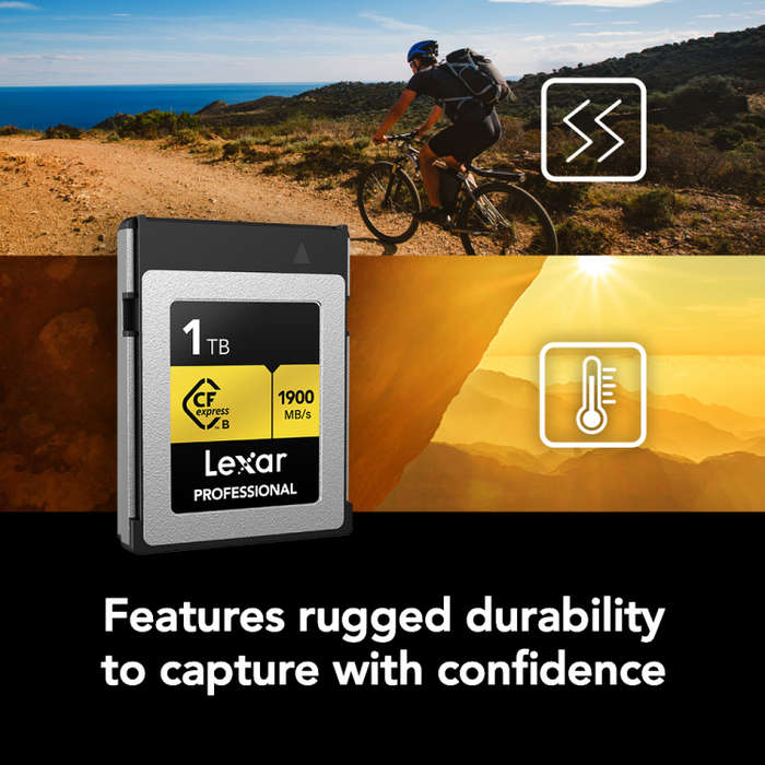 Lexar Professional 1Tb Gold CFexpress Type B Card