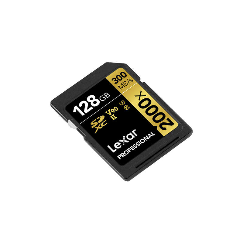 Lexar Professional 2000x UHS-II SDXC Memory Card 128GB
