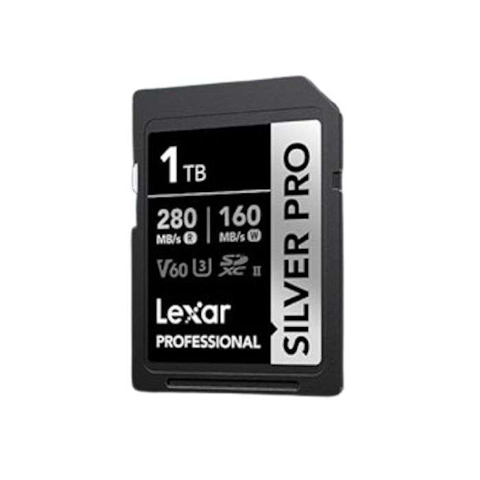 Lexar Professional SILVER PRO SDXC UHS-II Memory Card - 1TB, 280MB/s