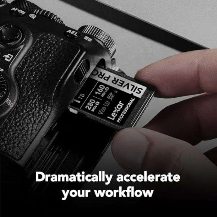 Lexar Professional SILVER PRO SDXC UHS-II Memory Card - 1TB, 280MB/s