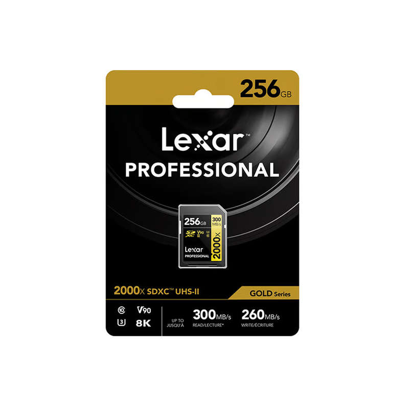 Lexar SD Pro 2000x 256GB Memory Card
