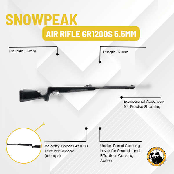 Artemis SnowPeak GR1200S 5.5mm Black