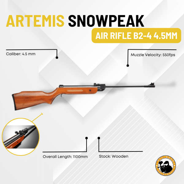 Artemis SnowPeak B2-4 4.5mm Wood