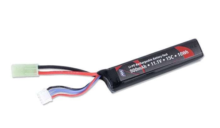 ASG 11.1V 900MAH AIRSOFT LIPO SINGLE STICK (19014)