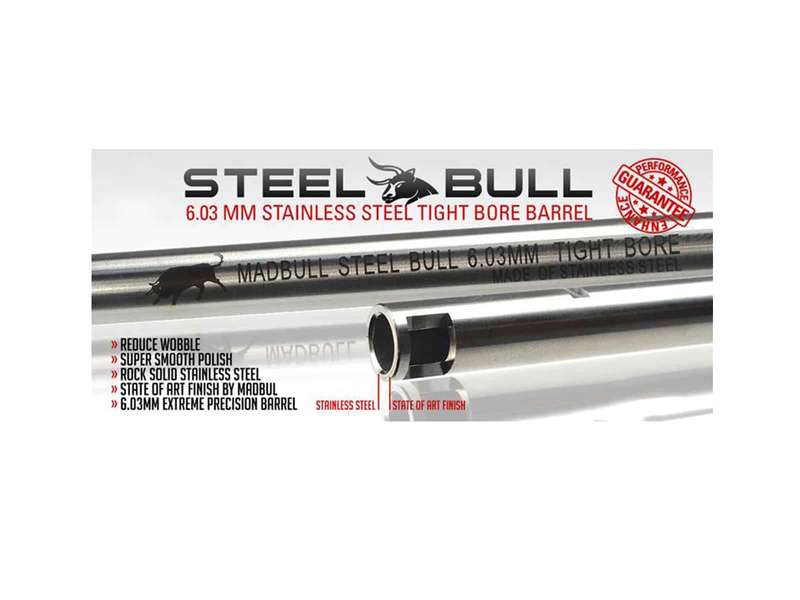 ASG BARREL STAINLESS STEEL 6.03X455MM  - ASG 17923