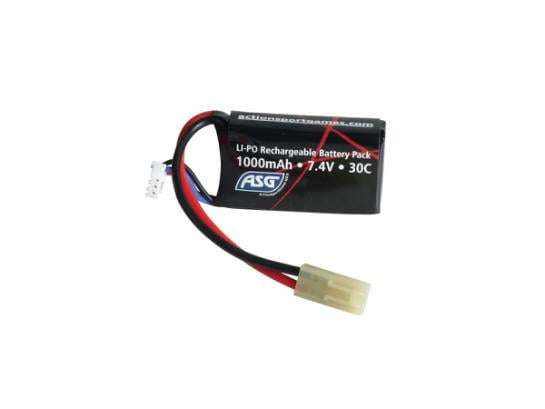 ASG Battery, 7,4V 1000 mAh, LI-PO - 17462