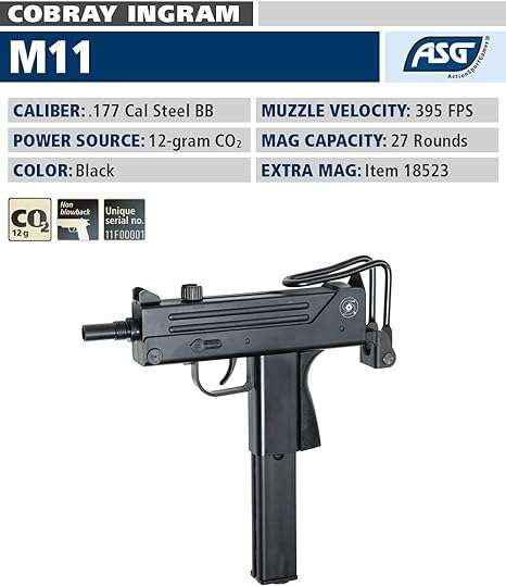 ASG INGRAM M11 GNB 4.5MM - ASG  18522