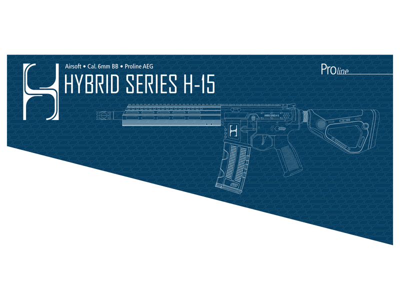 ASG RIFLE AEG PL H-15 BET BLK - 19716