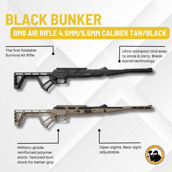 Bunker BM8 Air Rifle 4.5mm Black