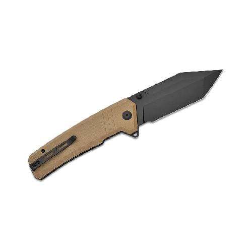 Civivi Bhaltair Tan Coarse Handle Blk G10 Handle  C23024-2