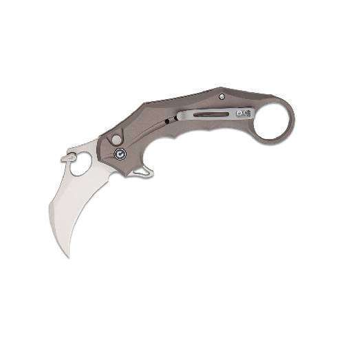 CIVIVI INCISOR II GRAY ALUMINIUM HANDLE SATIN FINISH - C16016B-3