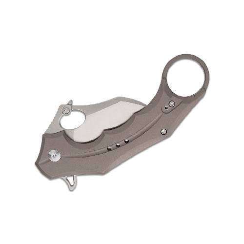 CIVIVI INCISOR II GRAY ALUMINIUM HANDLE SATIN FINISH - C16016B-3
