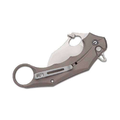 CIVIVI INCISOR II GRAY ALUMINIUM HANDLE SATIN FINISH - C16016B-3