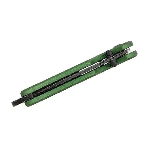 CIVIVI Pragma Green Aluminum Handle Black Stonewashed Nitro-V Blade - C23062B-3
