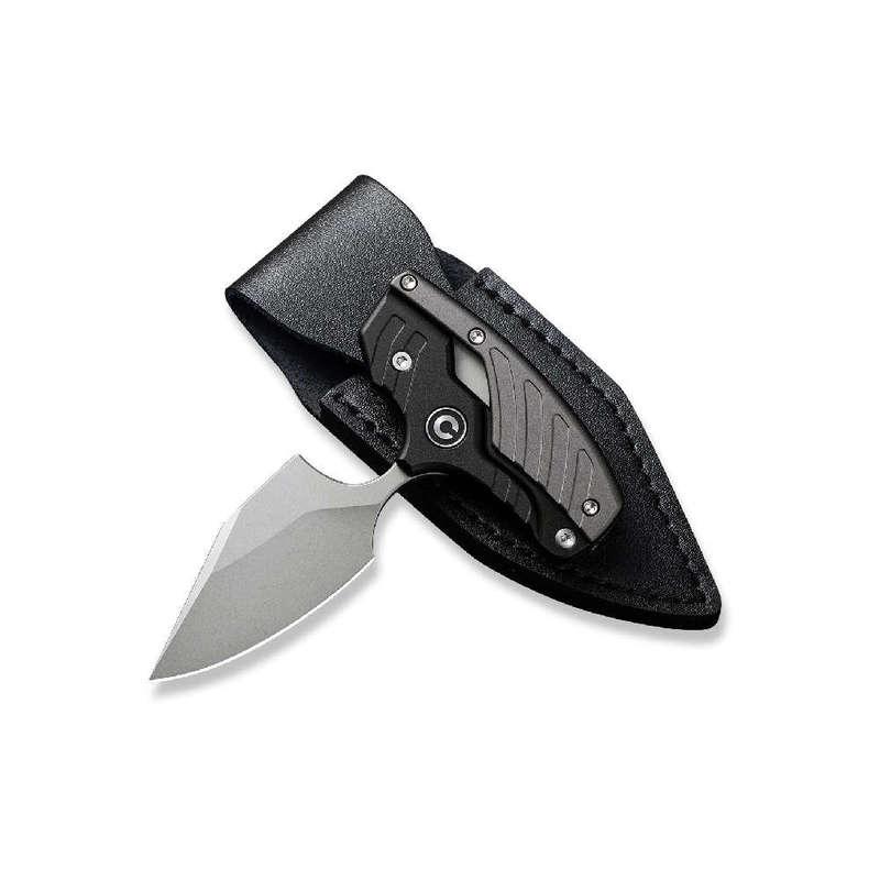 CIVIVI TYPHOEUS BLK N GRAY ALUMINIUM HANDLE C21036-3