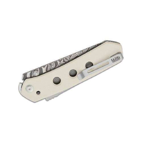CIVIVI VISION FG- IVORY G10 HANDLE DAMASCUS BLADE - C22036-DS1