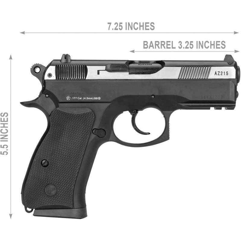 ASG 16200 CZ75D MD DUAL TONE GNB 4.5MM