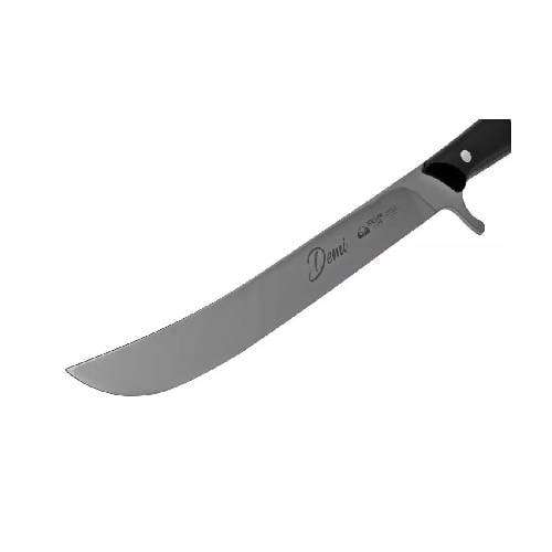 2C 1030 DUE CIGNI 1896 LINE CHAMPAGNE SABRE - INOX 4116 BLACK POM HANDLE