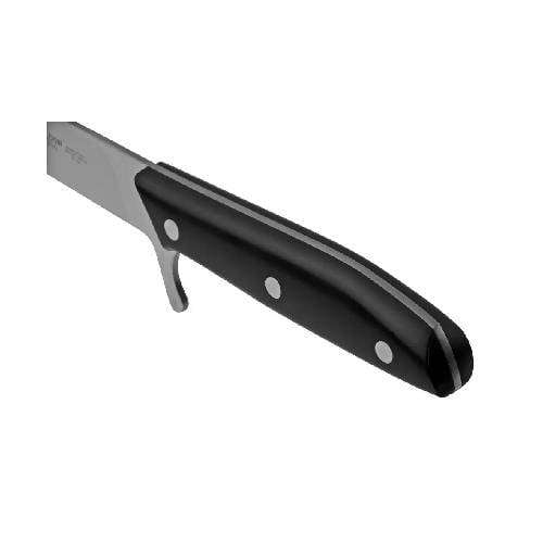 2C 1030 DUE CIGNI 1896 LINE CHAMPAGNE SABRE - INOX 4116 BLACK POM HANDLE