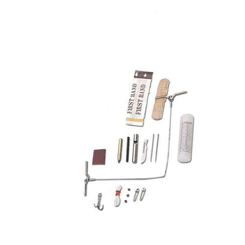 SURVIVAL EXPLORA KIT KNIFE OD METAL COLOR