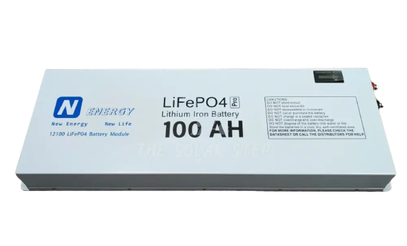 12V 100AH 1.28kWh Solarix N-Energy LiFePo4 LITHIUM Battery