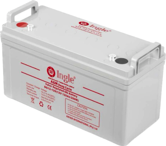 120AH 12V Ingle Deep Cycle Gel Battery