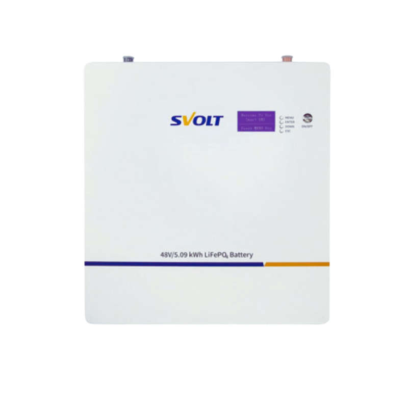SVOLT 5.09kWh 106AH 48V Lithium Ion Battery (SQUARE - Wall Mounted) With BMS