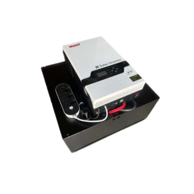 5.2KVA / 5200W MUST Hybrid Inverter + 5.43kWh LITHIUM Portable Plug & Play System (SOLAR READY)