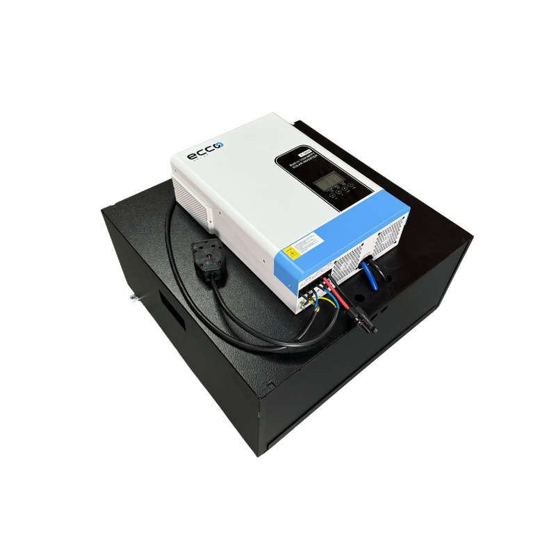 11KVA / 11000W 48V ECCO Hybrid Inverter Plug & Play System + 5.12kWh ECCO Lithium Battery (SOLAR ...
