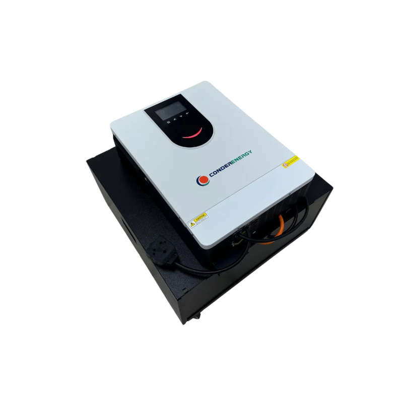 10.2KVA Conderenergy Plug And Play Portable Power System + 5.12kWh Ecco Lithium Battery MPPT 48V