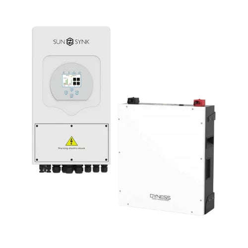 5.5KVA Sunsynk Hybrid Inverter MPPT + 1x Dyness 5.12kWh (BX51100) Lithium Battery Combo