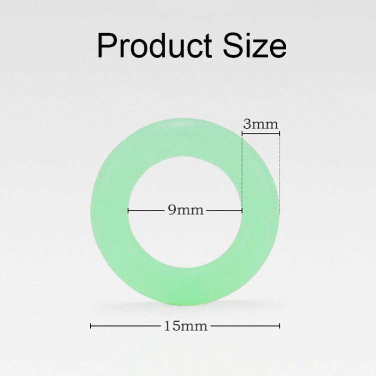 Tent peg warning rings luminous silicone 50 pack size