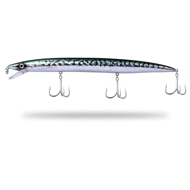 Fishing Lure Hard Sandeel Jerk Minnow Light Green Silver