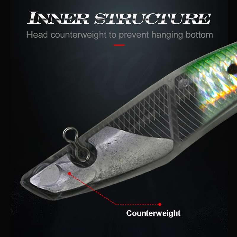 Fishing Lure Hard Bait D-Squid Jigging Hot Lips