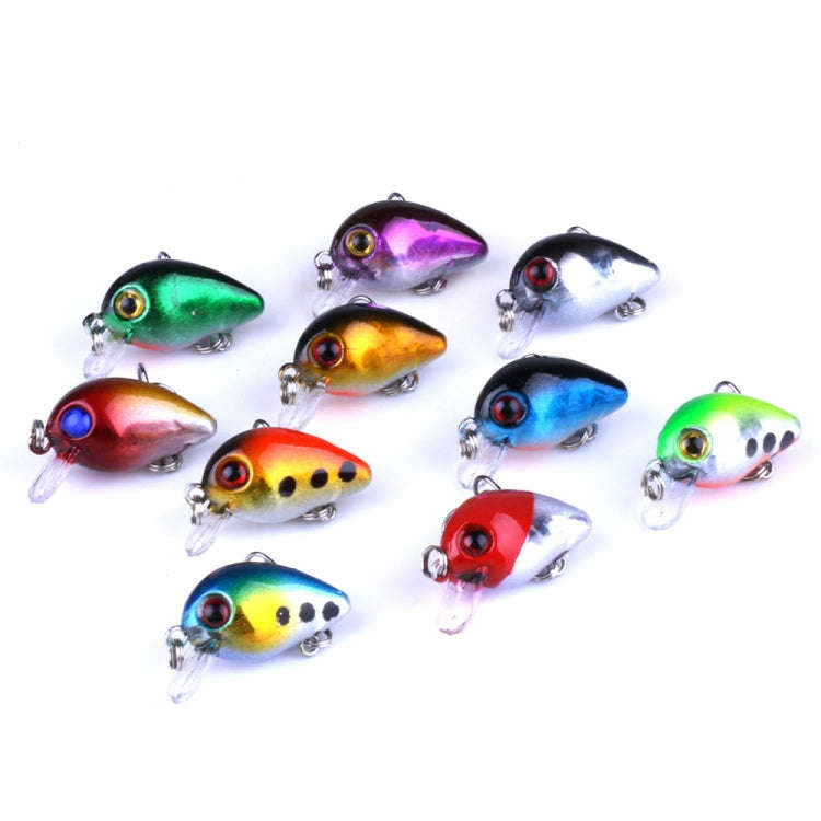 Fishing Lure Hard Bait 10 Piece Rock Fishing Kit in Plastic Box