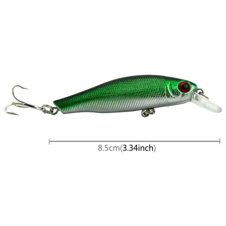 Fishing Lure Minnow Hard Bait 6 Piece Set 8.5cm 8.9gr