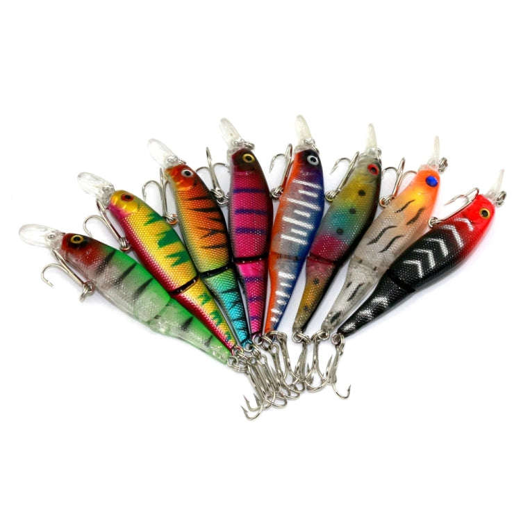 Fishing Lure Hard Bait 8 Lure set 8.8cm 7.4g 2-Section lure
