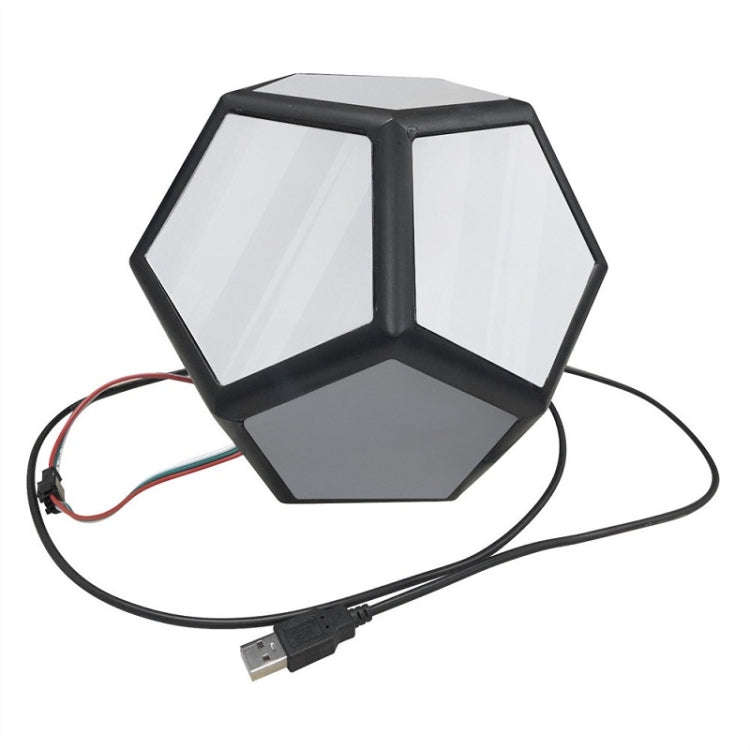 Night Light Cool Infinite Dodecahedron Colourful
