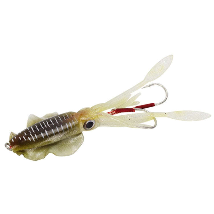 Deep Sea Squid Soft Bait Colour Brown 2 PCE