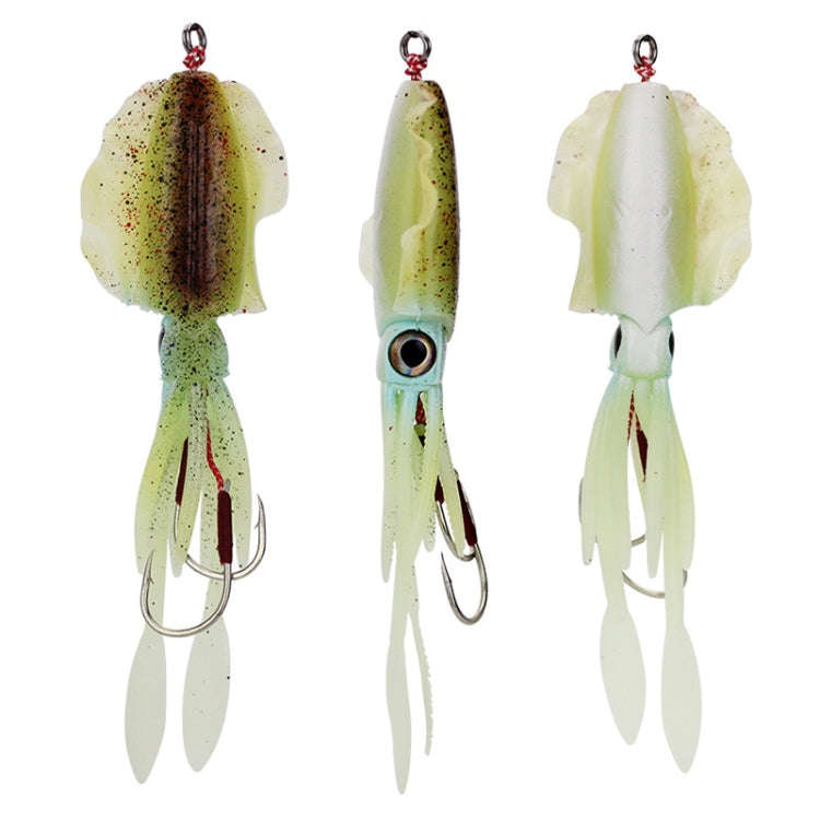 Deep Sea Squid Soft Bait Colour Brown 2 PCE