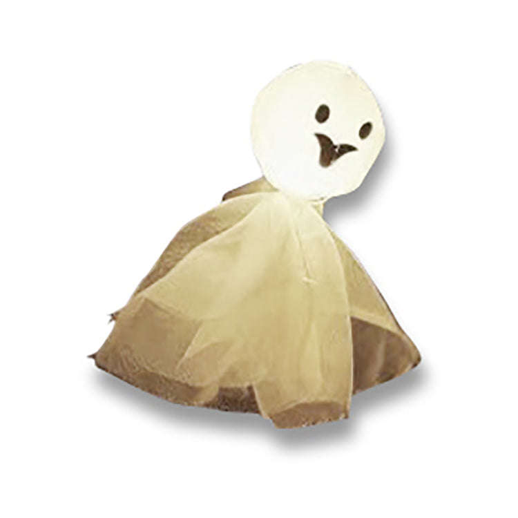 Halloween Luminous Cloth Ghost Ornament String Light Colourful 20 LED