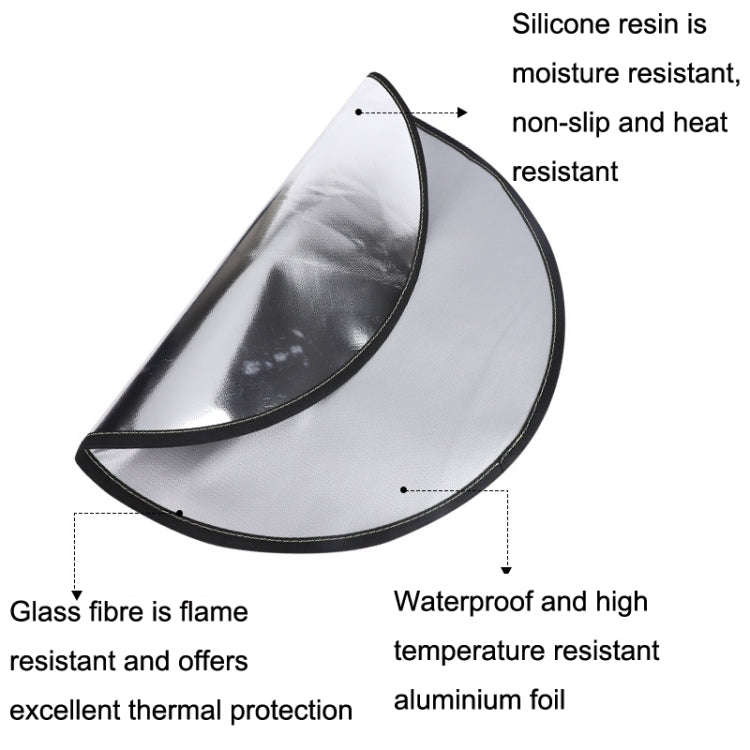 Braai Flame insulation sheet Camping Lawn