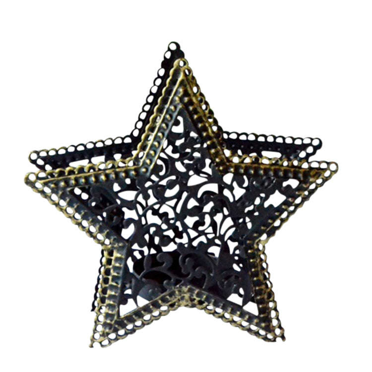 Moroccan Candlestick holder Five-pointed Star 2 per pack