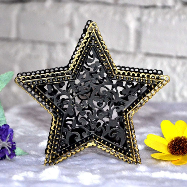 Moroccan Candlestick holder Five-pointed Star 2 per pack