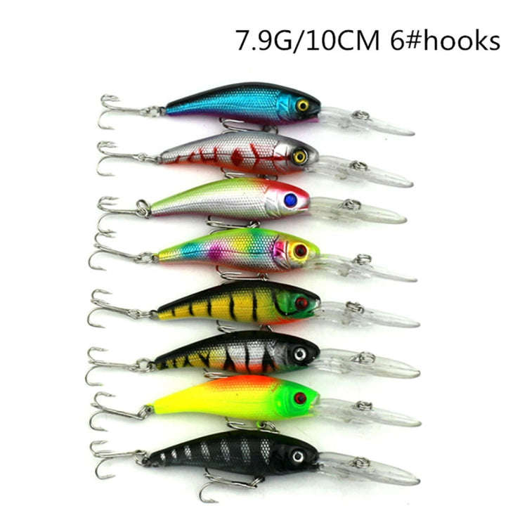 Fishing Lure Hard Bait 43 Piece Sequin Set